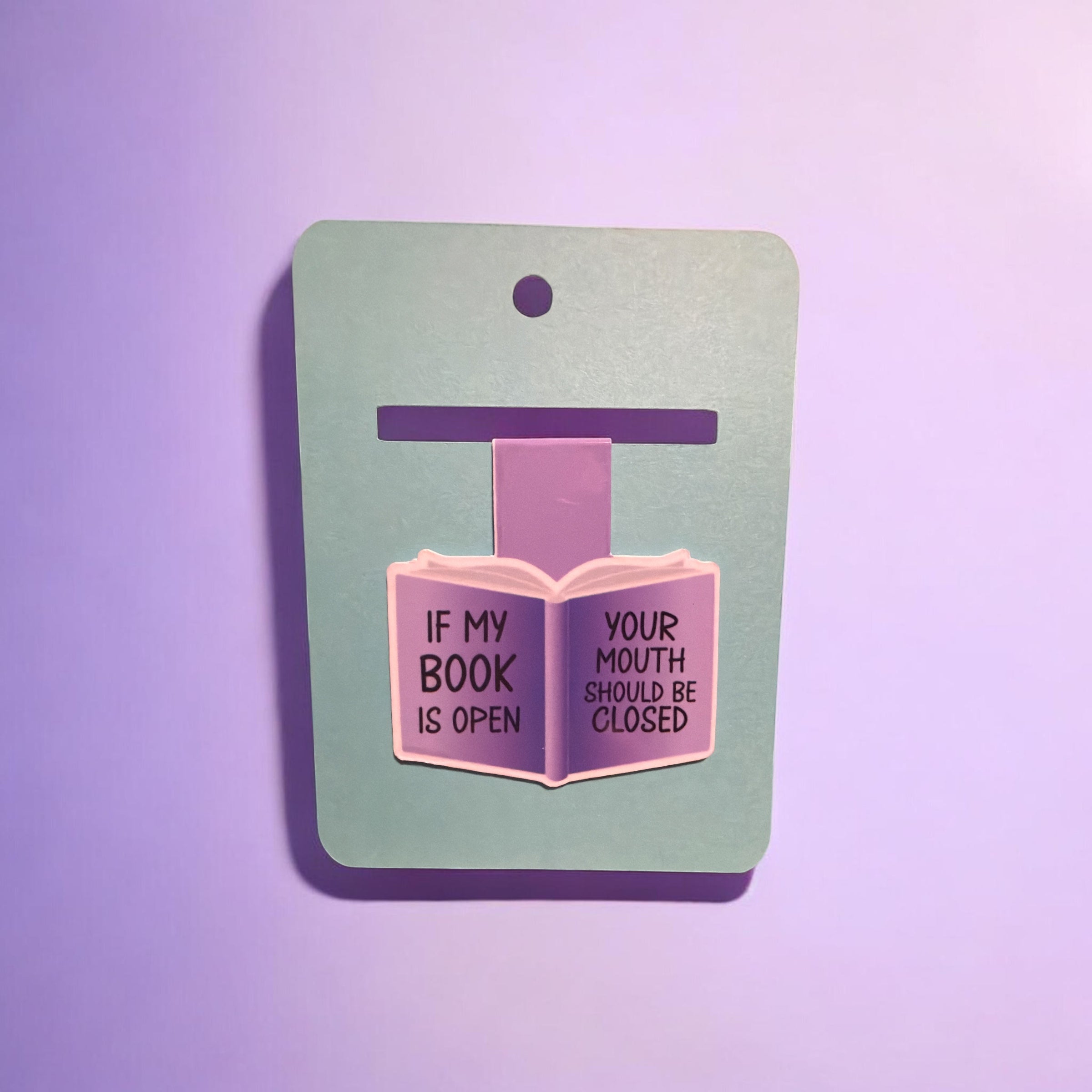 Book is Open Magnetic Bookmark