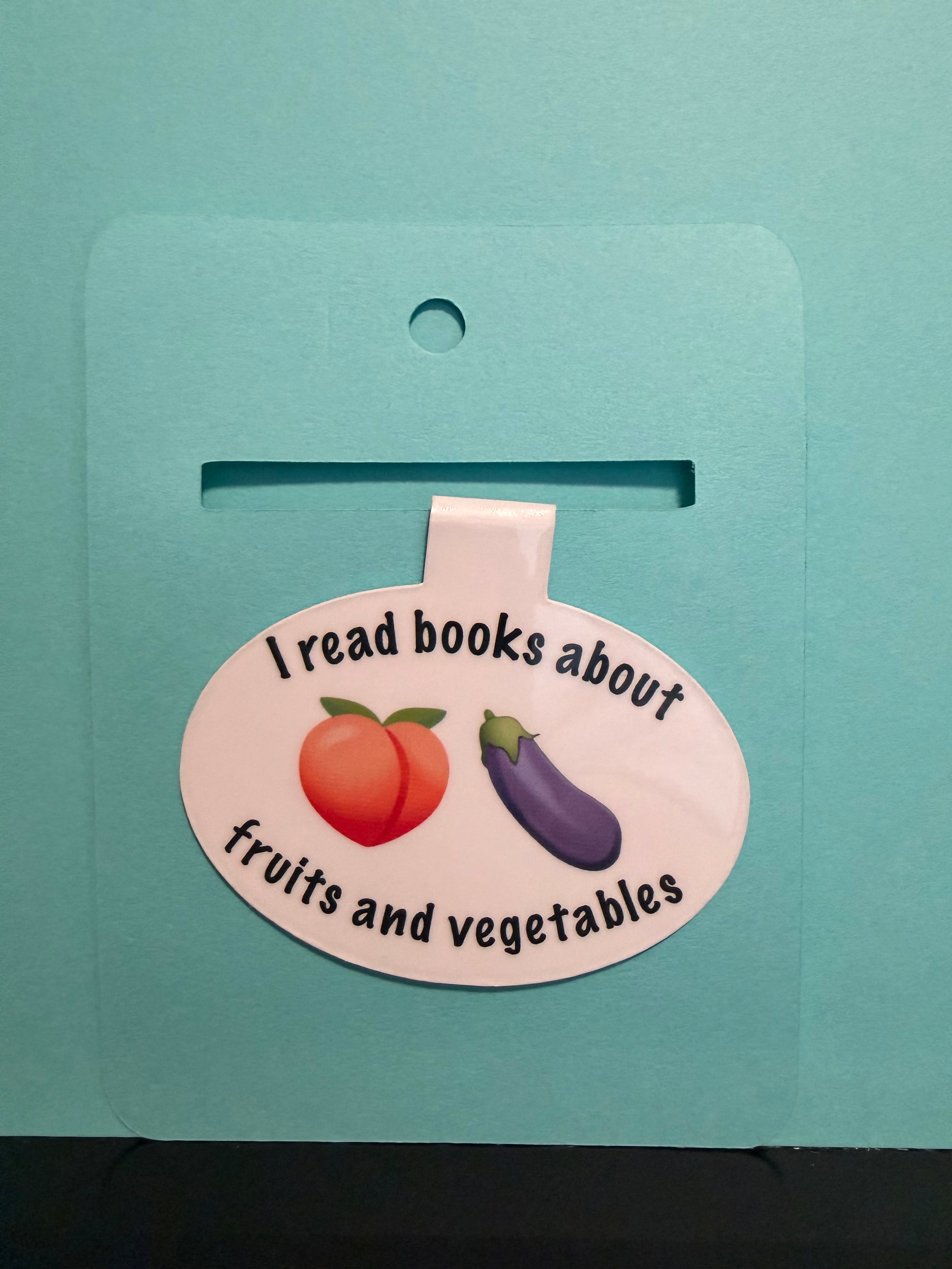 Fruits & Vegs Magnetic Bookmark