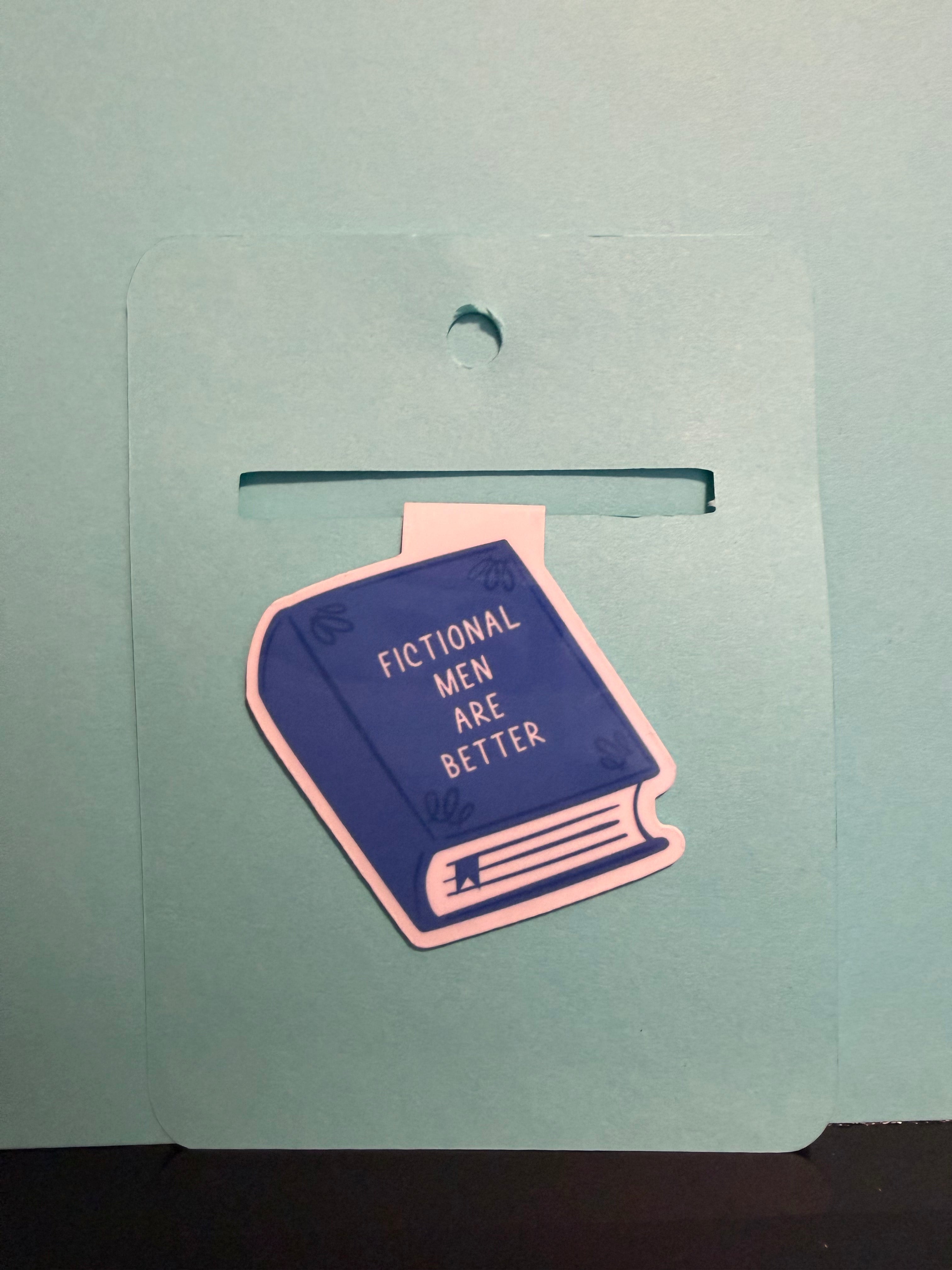 Fictional Men Magnetic Bookmark