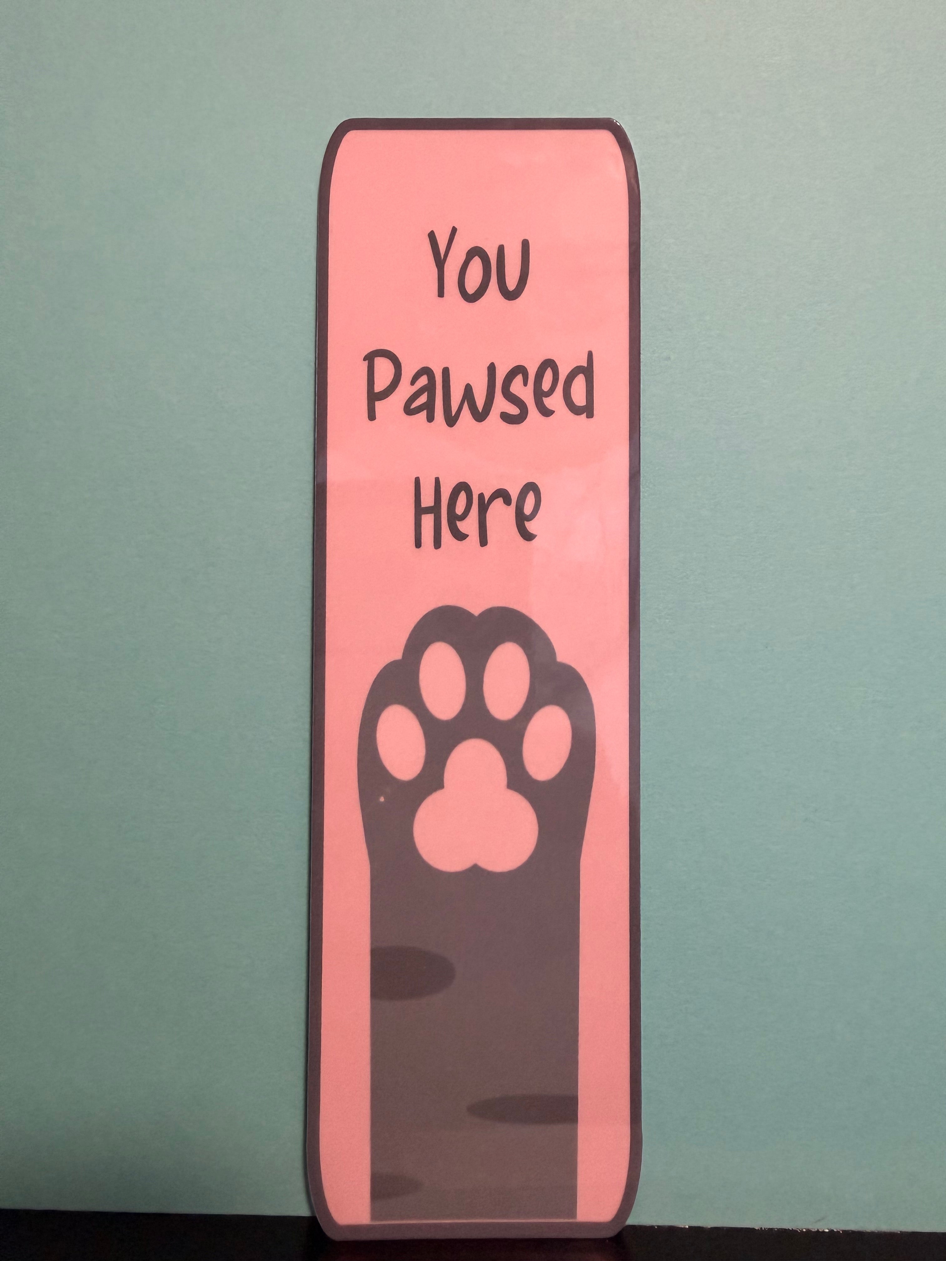 Pawsed Bookmark