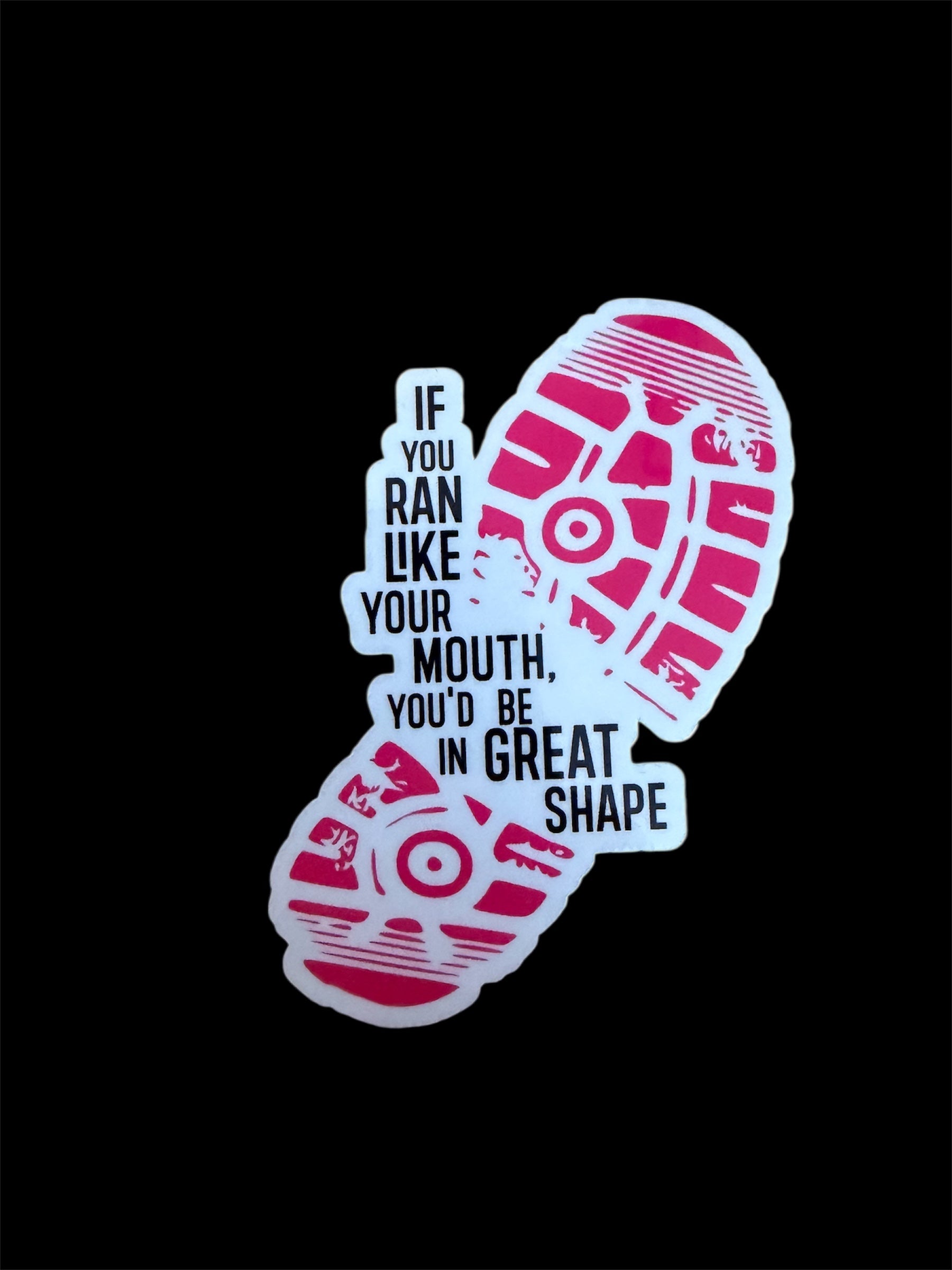 If You Ran Sticker