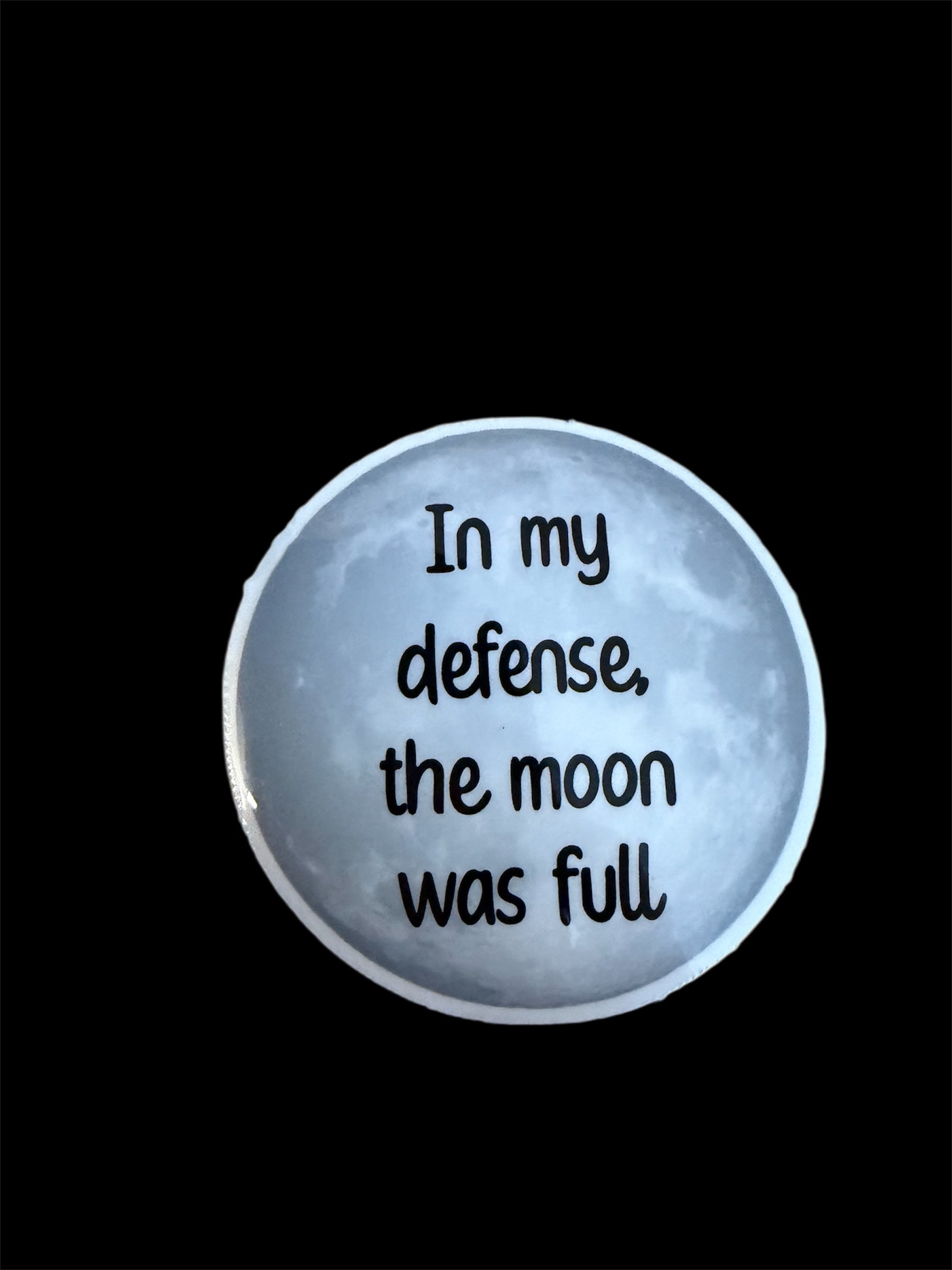 Full Moon Sticker