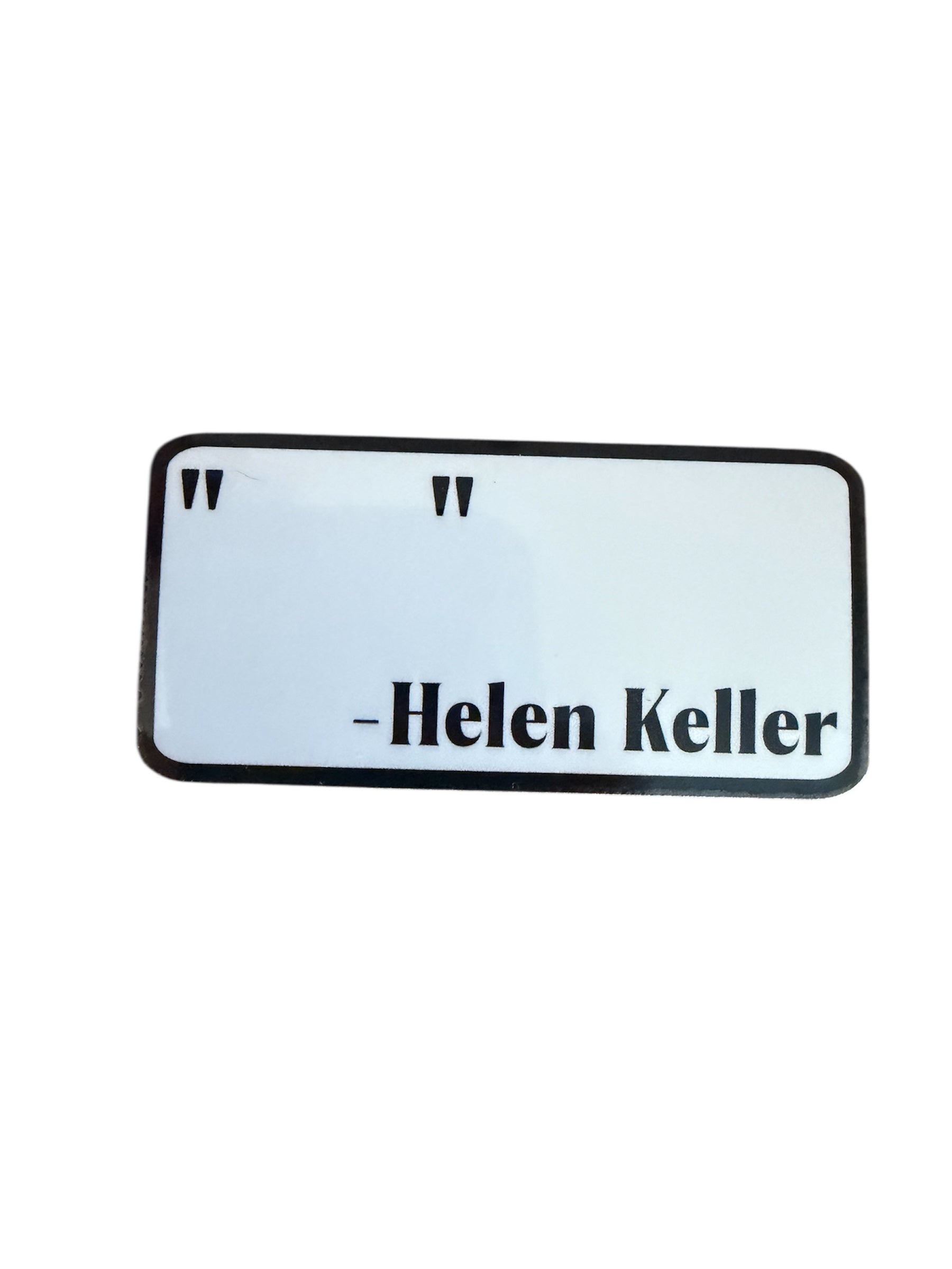 Helen Keller Sticker