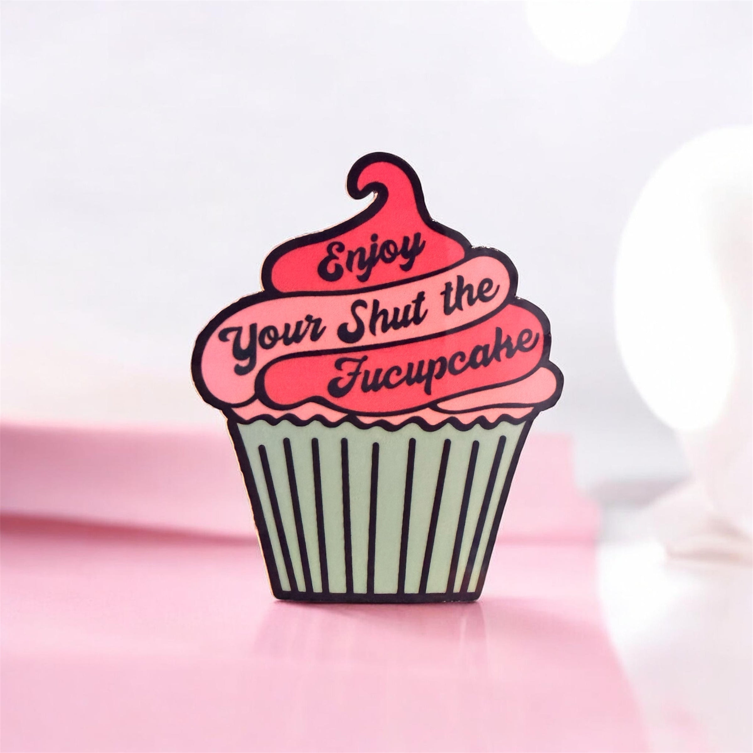 Shut The Fucupcake Sticker
