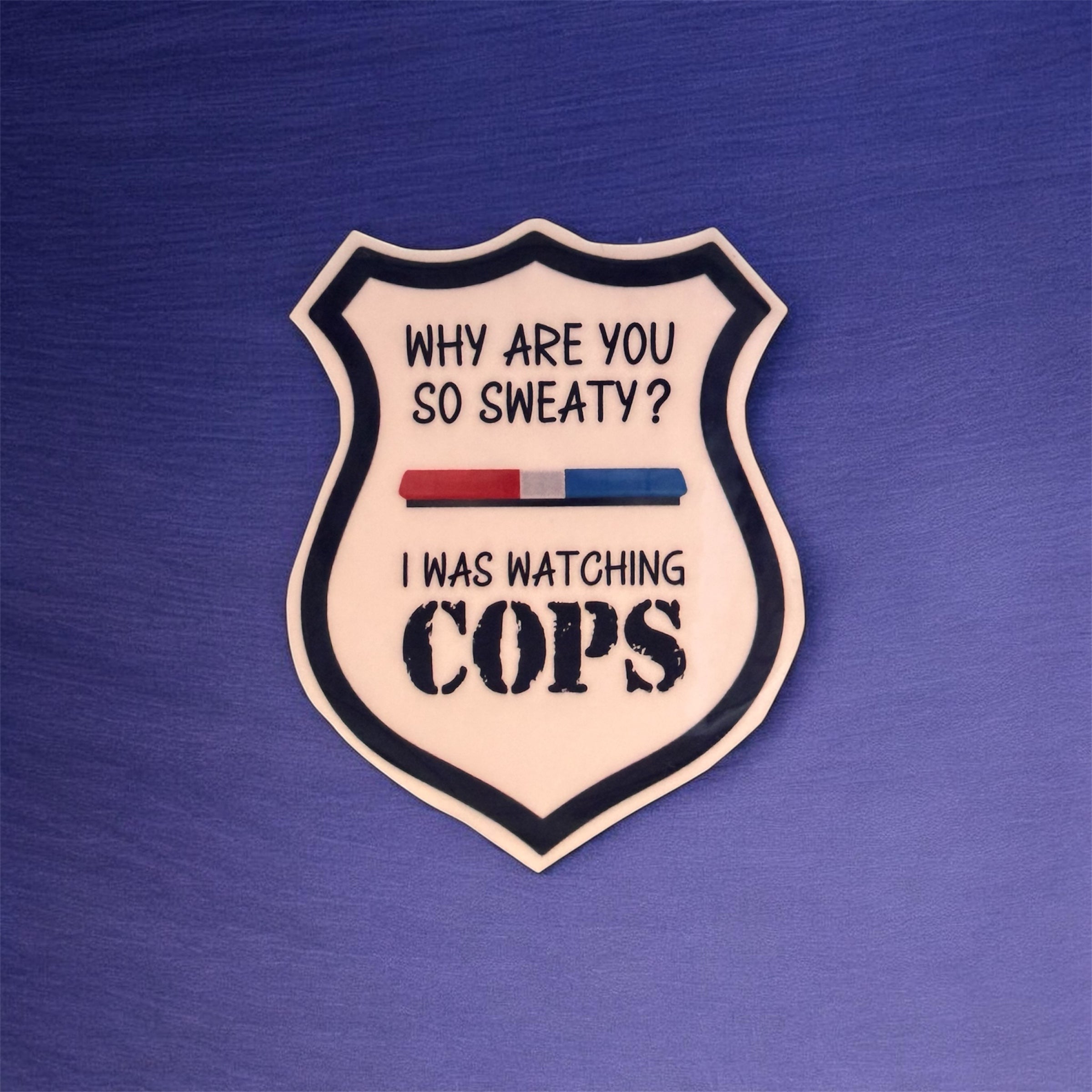 Watching Cops Sticker
