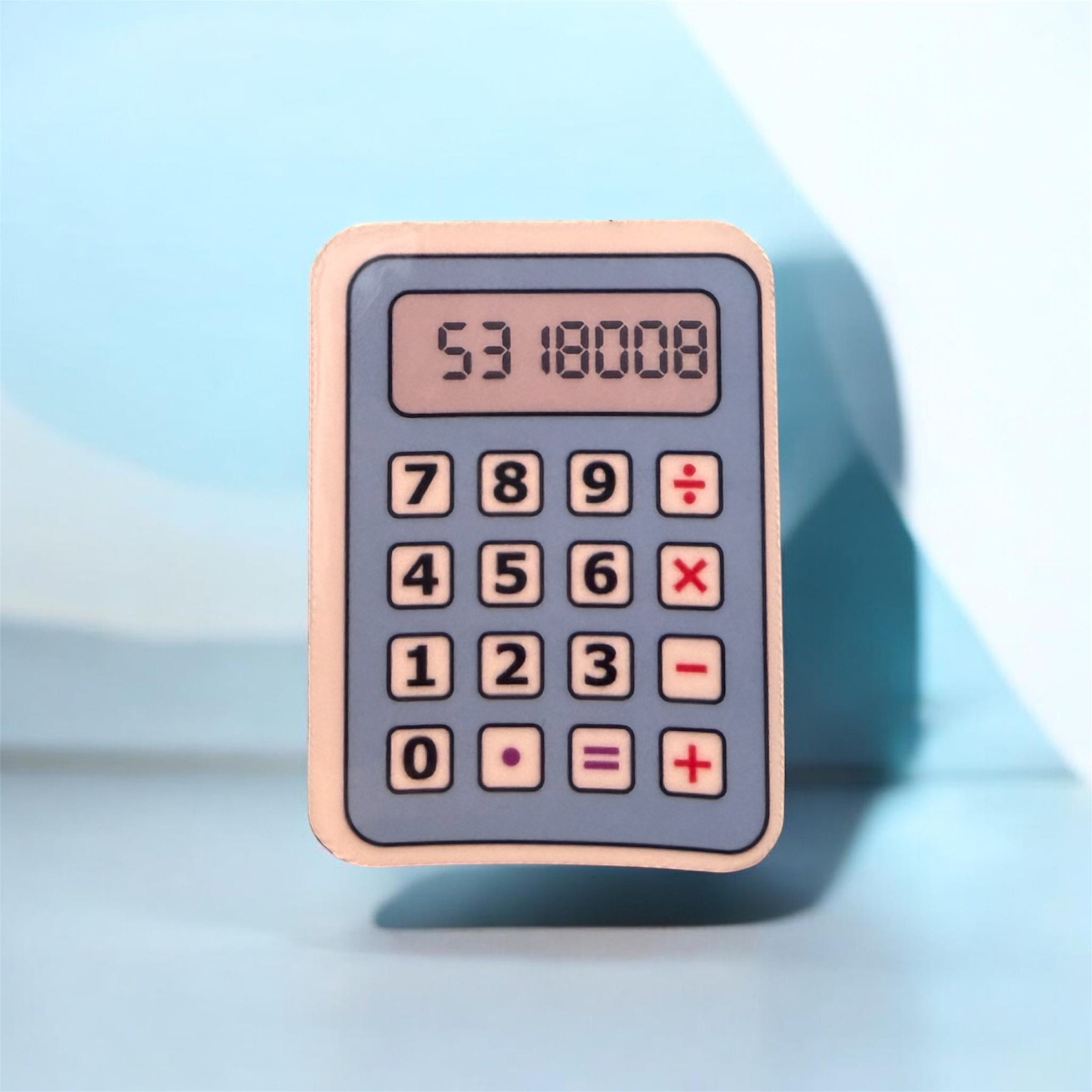 Boobies Calculator Sticker