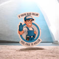 Blue Collar Sticker