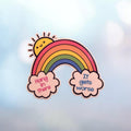 Hang in There Sticker